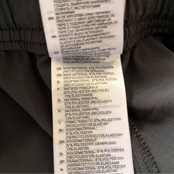 Adidas Aeroready Dark Gray 3 Stripe Tapered Sweat Track Pants Size Medium - Picture 11 of 14